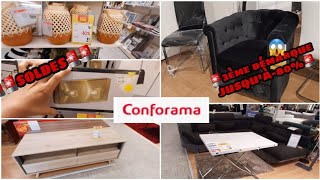 🚨SOLDES CONFORAMA 3ÈME DÉMARQUE 80 DÉCORATION MOBILIER 🚨 [upl. by Ravaj]