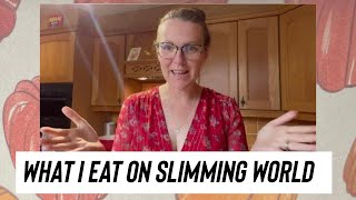 What I Eat Following Slimming World  Weightloss Journey  September 2024 [upl. by Akienaj]