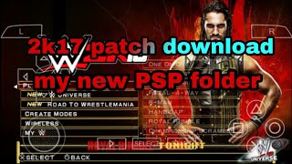 wwe 2k18 patch for svr 2011 ppsspp [upl. by Hesoj]