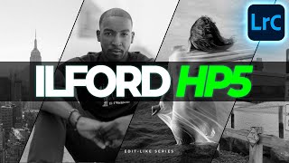 How to Create the ILFORD HP5 Look in Lightroom Classic Tutorial Preset [upl. by Yelwar367]