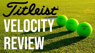 New Titleist Velocity golf balls [upl. by Aalst268]