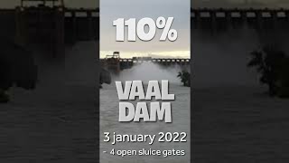 south africa  vaal dam 4 open sluice gates II [upl. by Wivestad]