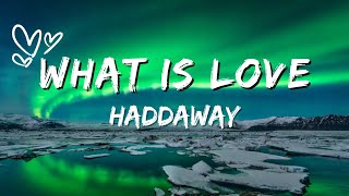 What Is Love 🎶❤️ Haddaway 🎶❤️ 1 Hour Lyrics [upl. by Ssilb]