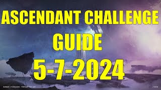 Destiny 2  Ascendant Challenge Guide and Location 572024 [upl. by Nnylirak]