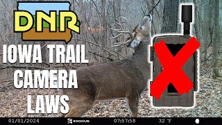 IOWA Trail Camera Regulations Change Cell Cameras Illegal [upl. by Nonnair]