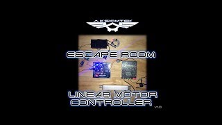 Escape Room Linear Motor Actuator Controller [upl. by Naesal]