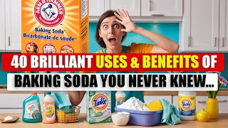 40 Incredible Baking Soda Uses Benefits You Didn’t Know  Health amp Home Hacks Revealed How to cook [upl. by Eca]