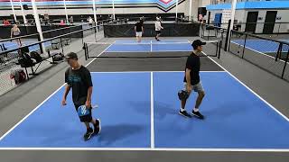 012424  ACE Pickleball Club  50 50  Noble Cartenuto vs Mancini Hall [upl. by Roarke]