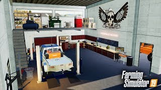 FS19 NEW EXPENDABLES EDITION REPAIR SHOP FOR OUR DEALERSHIP RCC [upl. by Noitsuj]