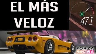 471 Kmh EL COCHE MÁS RÁPIDO  Forza Horizon 4 [upl. by Tab]