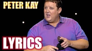 Misheard Lyrics  Peter Kay The Tour That Didnt Tour Tour [upl. by Herold]