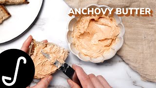 Butter Recipe Anchovy Butter with Umami Flavor [upl. by Bullivant266]