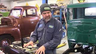 1928 Ford Model A Roadster Restoration Update Running Boards amp Filler Panels Painted lastchanceau [upl. by Enahsed40]