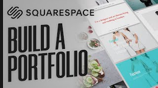 Squarespace Portfolio Tutorial  How To Build A Portfolio Website With Squarespace [upl. by Mariya824]