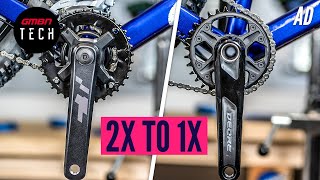 How To Upgrade To A 1X11 Or 1X12 Drivetrain  The Ultimate Single Chainring Conversion Guide [upl. by Kepner85]