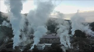 Too terrible vapor in Kirishima Hot springs [upl. by Gnues]