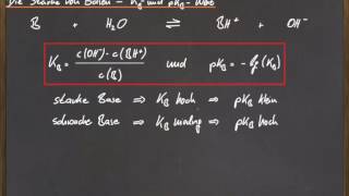 Q12 KB und pKB Wert [upl. by Schnell467]