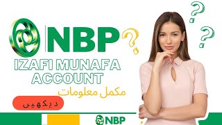 NBP Izafi Munafa Saving Account I NBP Higher Profit Account I NBP Accounts I Higher Profit I [upl. by Enneite689]