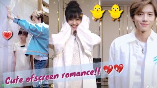 Professional Single ofscreen romance🌸  behind the scene💖 aaron deng Qin Shen Ireine Song💕 [upl. by Sletten784]