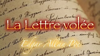 Livre audio  La Lettre Volée Edgar Allan Poe [upl. by Ipoillak]