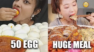 MUKBANGERS BIGGEST MEALS OF ALL TIME [upl. by Christoper275]