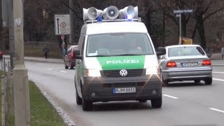 LauKW  Zivilstreife  Polizeikolonne Alarmfahrt [upl. by Rosemaria]