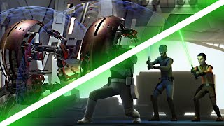 DroidekasDestroyers Scenes  Star Wars Rebels The Phantom Menace Reference [upl. by Farmelo]