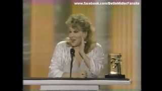 Bette Midler  The 1st annual Comedy Awards 1987 [upl. by Godbeare294]