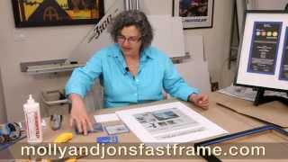 How To Turn A Newspaper Article Into Framed Art Work [upl. by Ahsiak]