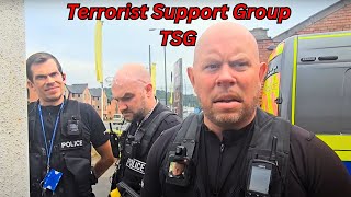 TERRORIST SUPPORT GROUP Feat PC WILDE TSG 🚨 ⚠️ 🚨POLICE [upl. by Alleciram]