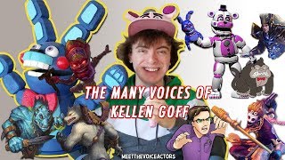 The Many Voices of quotKellen Goffquot In Video Games amp Animation [upl. by Tiffanle]