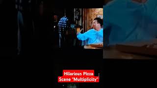 The HILARIOUS Pizza Scene in Multiplicity 1996 [upl. by Maurer832]