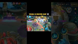 Vexana in Creation Camp ☠️ shorts mlbb vexana [upl. by Morrissey]