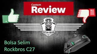 Bike Review  Bolsa Selim Rockbros C27 [upl. by Atteve69]