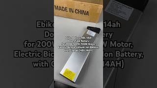 Ebike Battery 48v 14ah Down Tube LithiumIon Battery with Charger shorts unboxing ebikebattery [upl. by Animaj]