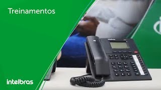 Telefone IP Intelbras Configuração de conta SIP [upl. by Arakaj]