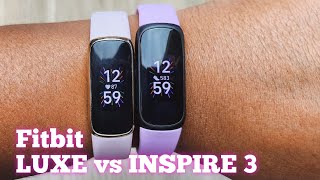 Fitbit Inspire 3 vs Fitbit Luxe [upl. by Kersten]