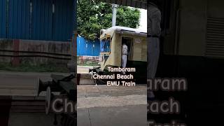 Tambaram Chennai Beach EMU Train [upl. by Elamef]