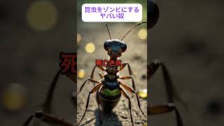 昆虫をゾンビにするヤバい奴！ タイワンアリタケ 雑学 豆知識シリーズ 知ってる [upl. by Eelanaj]