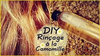 DIY Cheveux • Rinçage Lumière à la Camomille [upl. by Trub335]