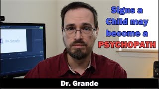 11 Signs a Child May Become a Psychopath  Psychopathic Risk Factors [upl. by Medina]