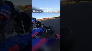 Onboard at Roskilde karting track kart racing viralshorts motorsport gopro kartlife [upl. by Inafetse513]