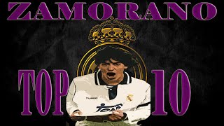 Zamorano TP10GolesGoalsReal Madrid CF 19921993199419951996 [upl. by Auqinom375]