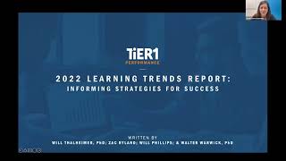 2022 Learning Trends Informing Strategies for Success [upl. by Okiram]