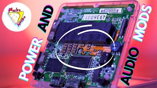 GBA  GBA SP Power Filtering and Audio Mods from HELDER  Install Tutorial and Review  Retro Renew [upl. by Hares]