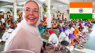 This Indian Temple Feeds 100000 people EVERY DAY for FREE 🇮🇳 [upl. by Drarehs]