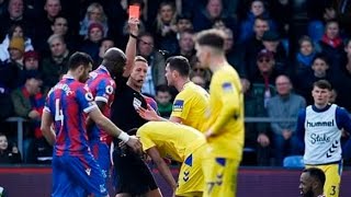 Mason Holgate Red Card vs Crystal PaleceFans Unpleasant to Him [upl. by Newol670]