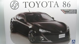 AoshimaToyota GT86 Unboxing [upl. by Ettolrahc]