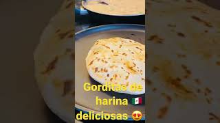 GORDITAS DE HARINA DELICIOSA 🇲🇽 PRÓXIMAMENTE LA RECETA 😍 [upl. by Berriman600]