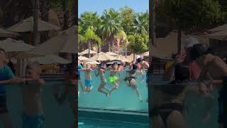 🌞Best Water Park in The World Swimming Pool Hot Day🏝️ swimmingpool waterpark [upl. by Tlevesor]